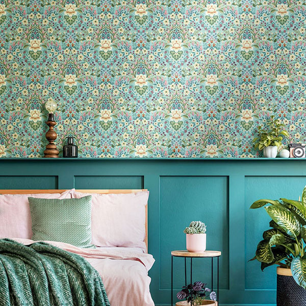 Galerie Wallpaper Product code: 18518R - Into The Wild Wallpaper Collection - Blue Colours -  