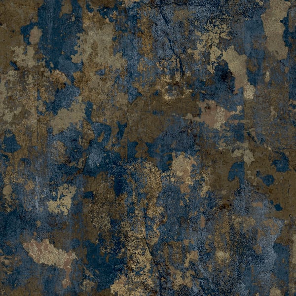 Galerie Wallpaper Product code: 21176 - Italian Textures 3 Wallpaper Collection - Blue, Gold Colours -  