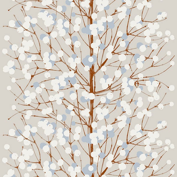 Galerie Wallpaper Product code: 23375 - Marimekko 5 Wallpaper Collection - Grey Beige Blue Brown White Colours -  