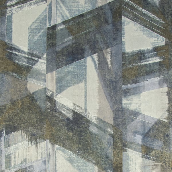 Galerie Wallpaper Product code: 26797 - Crafted Wallpaper Collection - Blue Gold White Silver Colours -  