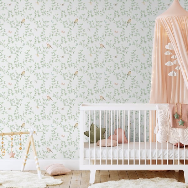 Galerie Wallpaper Product code: 284-3_2 - Bambino Wallpaper Collection - Green Colours -  