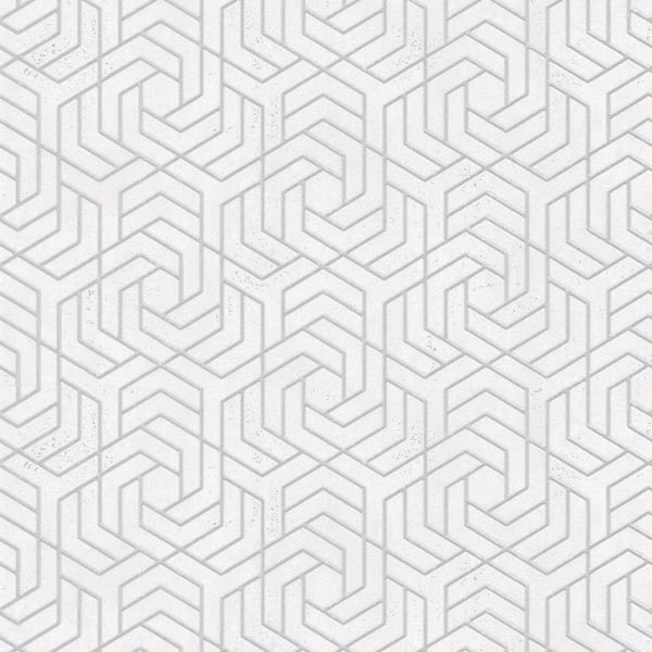 Galerie Wallpaper Product code: 32607 - City Glam Wallpaper Collection - Silver White Colours -  