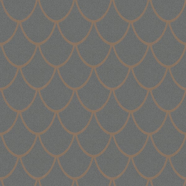 Galerie Wallpaper Product code: 32721 - City Glam Wallpaper Collection - Dark Grey Rose Gold Colours -  
