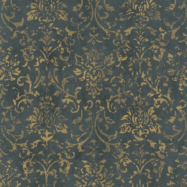 Galerie Wallpaper Product code: 34297 - Urban Textures Wallpaper Collection - Black  Gold Colours -  