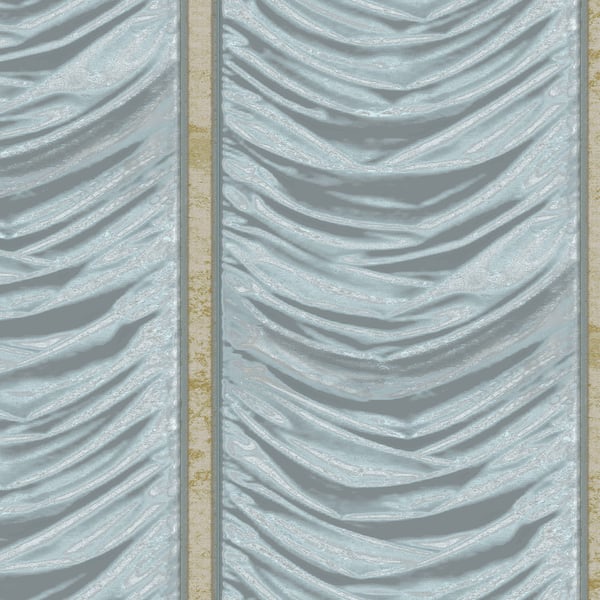 Galerie Wallpaper Product code: 42546 - Opulence Wallpaper Collection - Blue Gold Colours -  