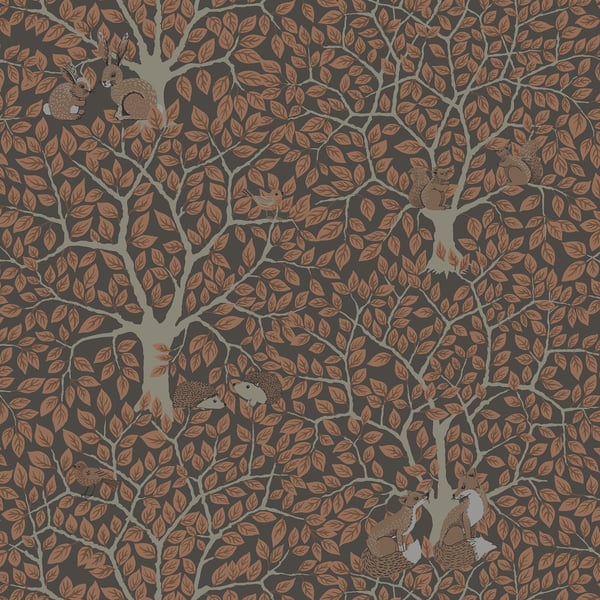 Galerie Wallpaper Product code: 44114 - Apelviken 2 Wallpaper Collection - Orange Brown Colours -  