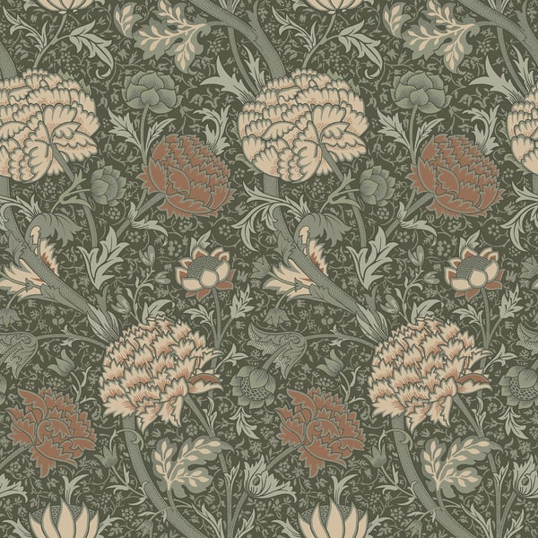 Galerie Wallpaper Product code: 82035 - Hidden Treasures Wallpaper Collection - Red green Colours -  