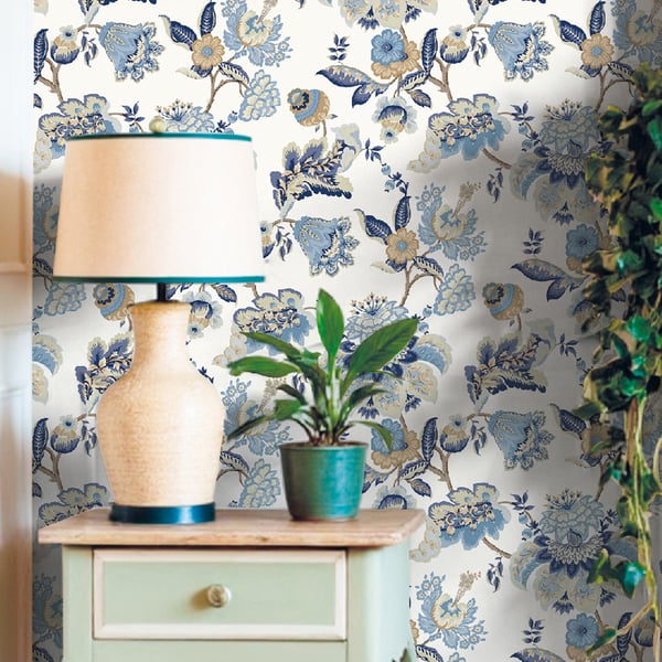 Galerie Wallpaper Product code: 8303_2 - Blooming Garden Wallpaper Collection - Blue Colours -  