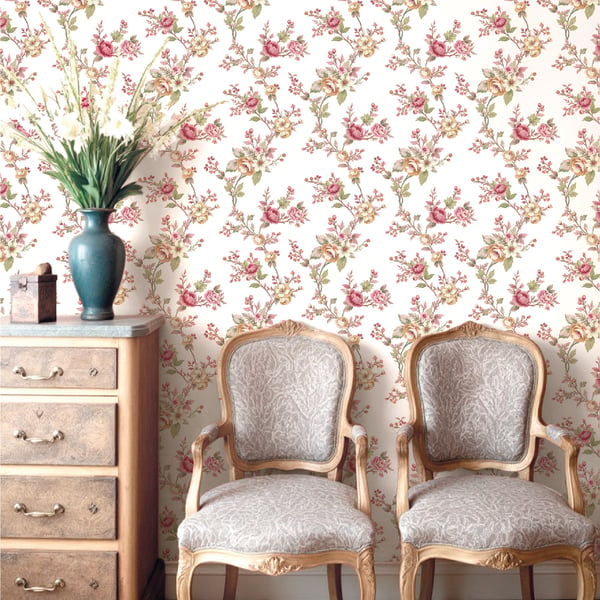 Galerie Wallpaper Product code: 8326_2 - Blooming Garden Wallpaper Collection - Red Colours -  
