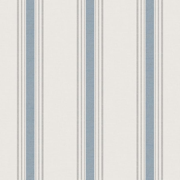 Galerie Wallpaper Product code: 9810-1 - Essential Stripes Wallpaper Collection - Dark Blue Colours -  