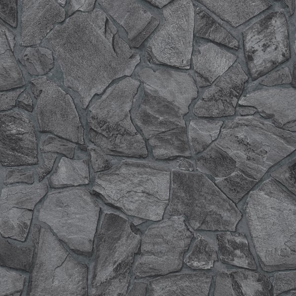 Galerie Wallpaper Product code: BB51141 - Bricks And More Wallpaper Collection - Grey Black Colours -  