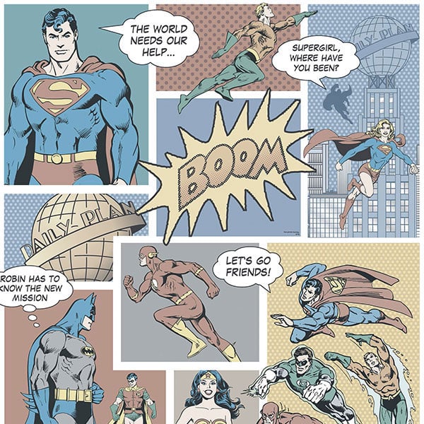 Galerie Wallpaper Product code: DC9002-2 - Comics And More Wallpaper Collection -   