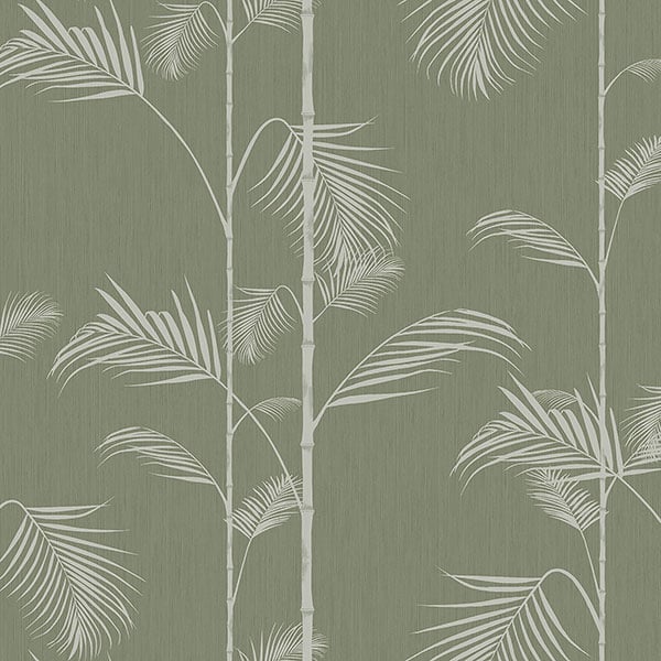 Galerie Wallpaper Product code: ED13066 - Ted Baker Eden Wallpaper Collection - Green Silver Colours -  