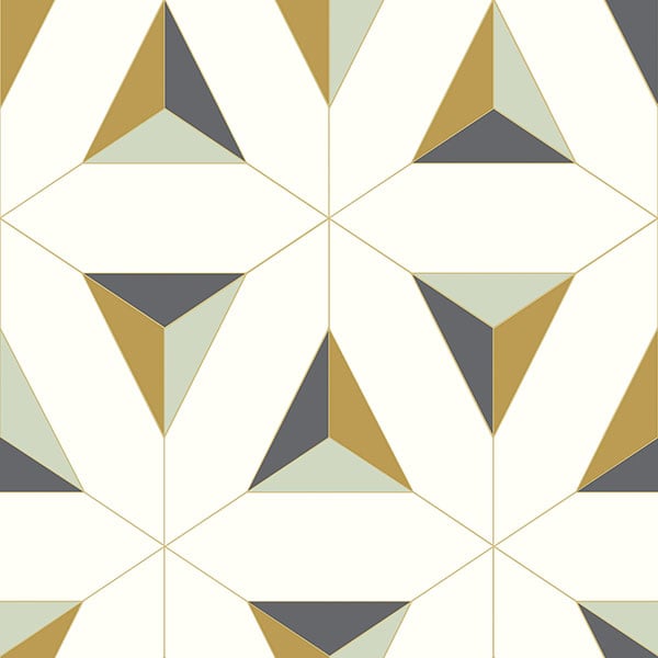Galerie Wallpaper Product code: EL21071 - Elisir Wallpaper Collection - Black Green Gold Colours -  