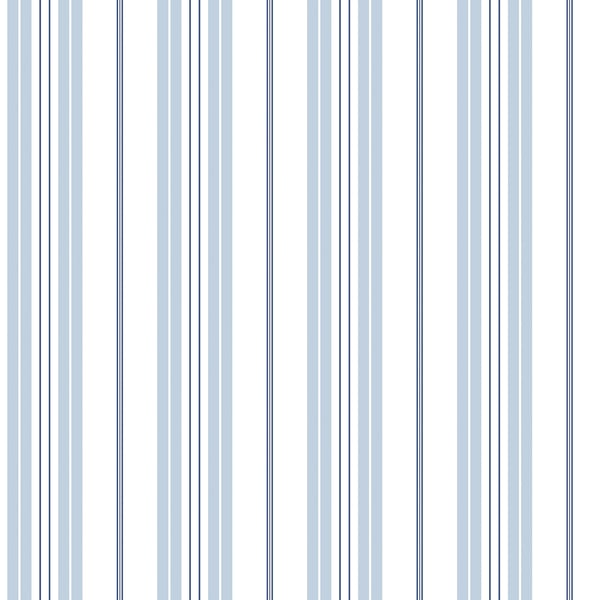 Galerie Wallpaper Product code: G23064 - Deauville Wallpaper Collection - Sky Blue Navy Blue White Colours -  