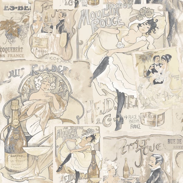 Galerie Wallpaper Product code: G56114 - Memories 2 Wallpaper Collection - Beige Colours -  