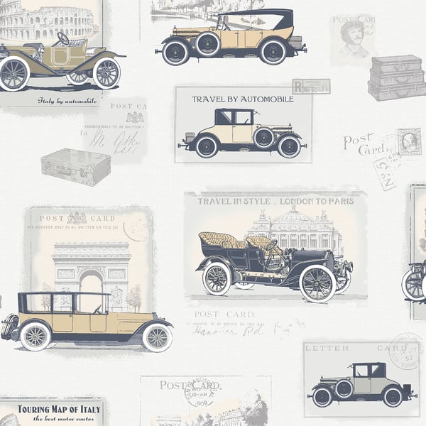 Galerie Wallpaper Product code: G56136 - Memories 2 Wallpaper Collection - Silver Grey Colours -  