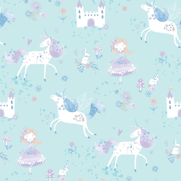 Galerie Wallpaper Product code: G56524 - Just 4 Kids 2 Wallpaper Collection - Blue White Purple Colours -  