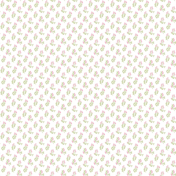 Galerie Wallpaper Product code: G56710 - Small Prints Wallpaper Collection - Green Pink Cream Colours -  
