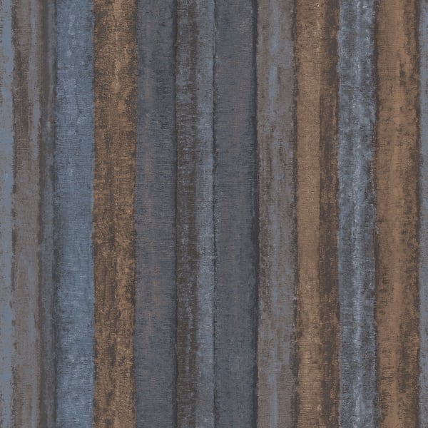 Galerie Wallpaper Product code: G67803 - Ambiance Wallpaper Collection - Brown Navy Blue Colours -  