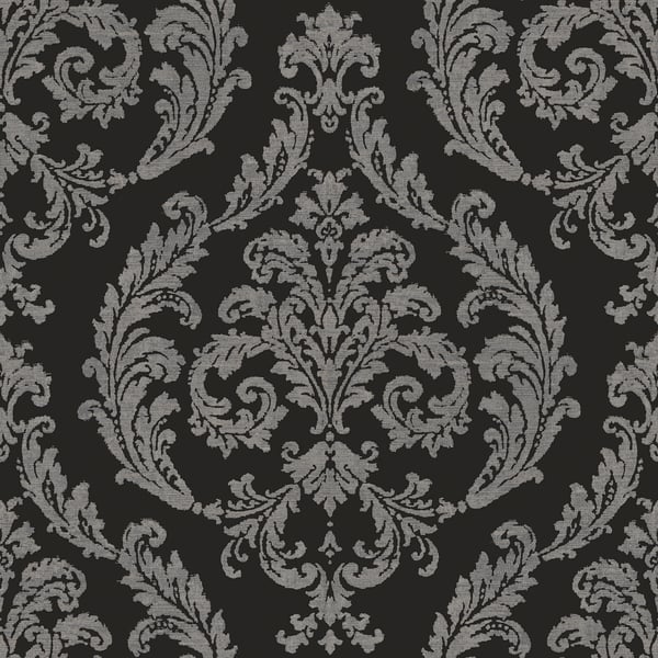 Galerie Wallpaper Product code: G68676 - Palazzo 2 Wallpaper Collection - Black,Silver Grey Colours -  