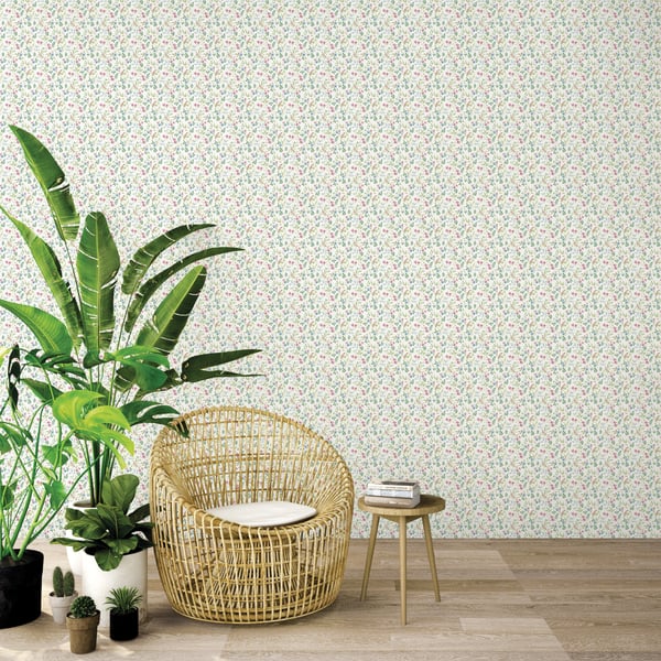 Galerie Wallpaper Product code: G68714_2 - Miniatures 3 Wallpaper Collection - Burgundy,Blue,Green Colours -  
