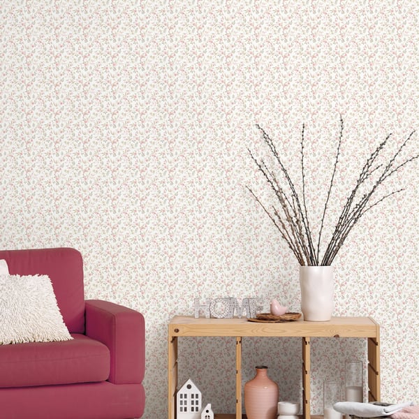 Galerie Wallpaper Product code: G68717_2 - Miniatures 3 Wallpaper Collection - Rose,Taupe Colours -  