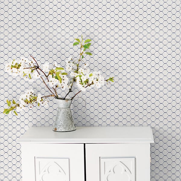 Galerie Wallpaper Product code: G78295R - Bazaar Wallpaper Collection - Navy Colours -  