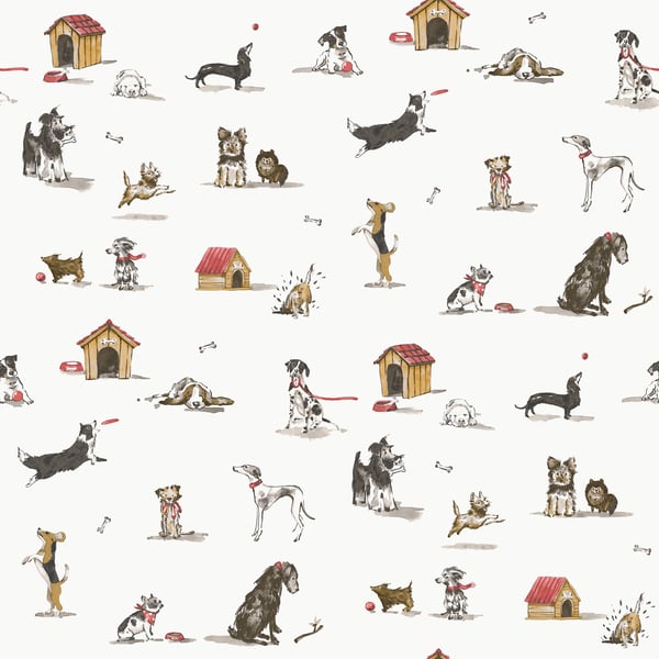Galerie Wallpaper Product code: G78562 - Kids & Teens Wallpaper Collection - Black Red Beige Colours -  