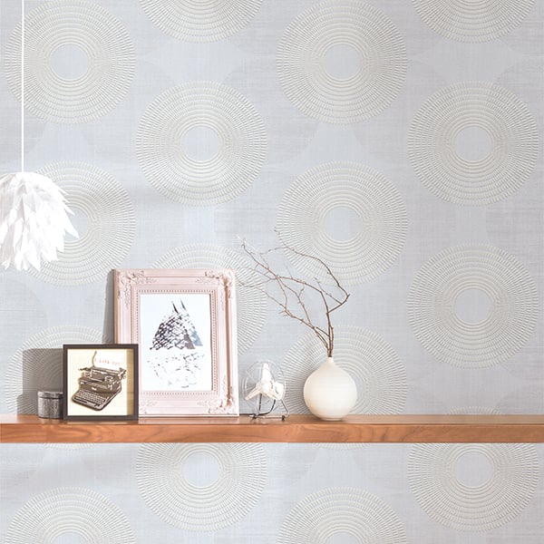 Galerie Wallpaper Product code: HO20031R - Home Wallpaper Collection - Grey White Colours -  