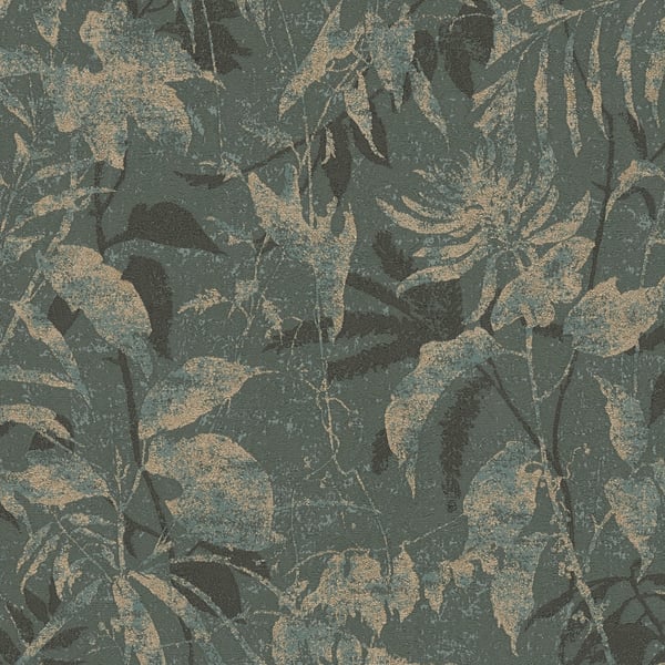 Galerie Wallpaper Product code: HZ62051 - Horizon Wallpaper Collection - Blue Green Metallic Colours -  