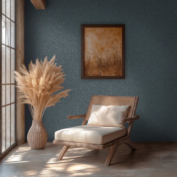 Galerie Wallpaper Product code: HZ62071_3 - Horizon Wallpaper Collection - Blue Metallic Colours -  