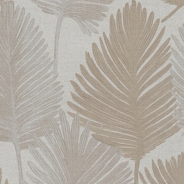 Galerie Wallpaper Product code: HZ62074 - Horizon Wallpaper Collection - Beige Grey Metallic Colours -  