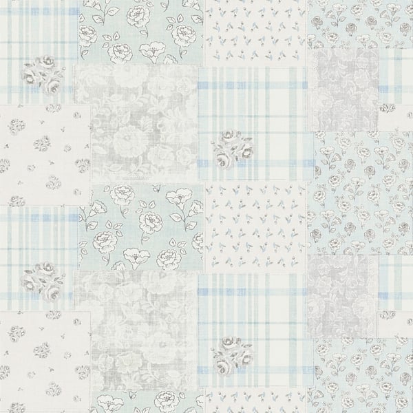 Galerie Wallpaper Product code: MC61044 - Maison Charme Wallpaper Collection - Blue, Grey, White Colours -  