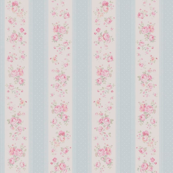 Galerie Wallpaper Product code: MC61051 - Maison Charme Wallpaper Collection - Blue, Pink, White Colours -  