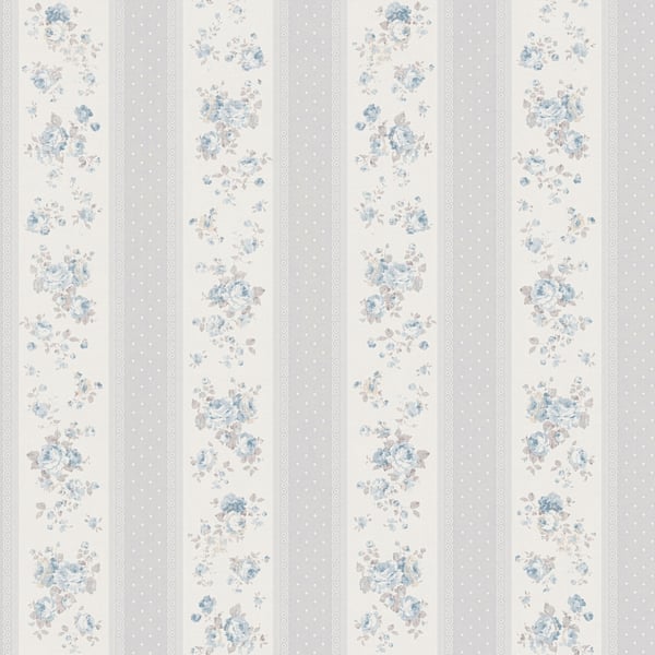 Galerie Wallpaper Product code: MC61055 - Maison Charme Wallpaper Collection - Blue, Grey, White Colours -  