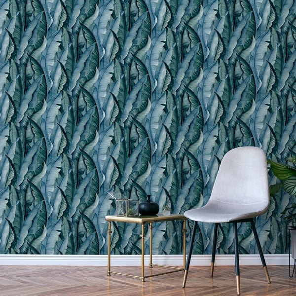 Galerie Wallpaper Product code: NHW1040_2 - Enchanted Wallpaper Collection - Turquoise Colours -  