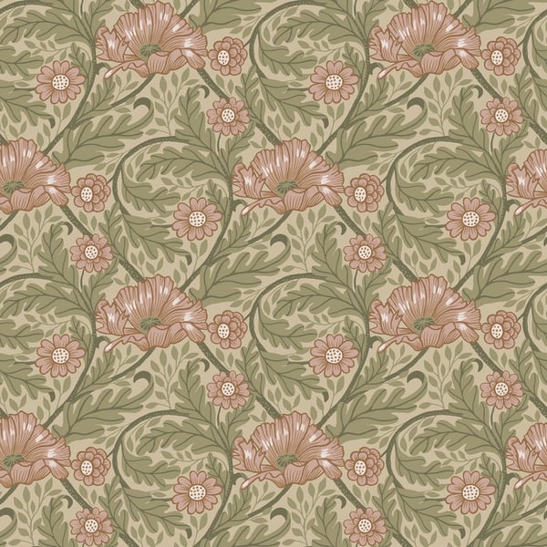Galerie Wallpaper Product code: S13115 - Sommarang Wallpaper Collection - Green Colours -  