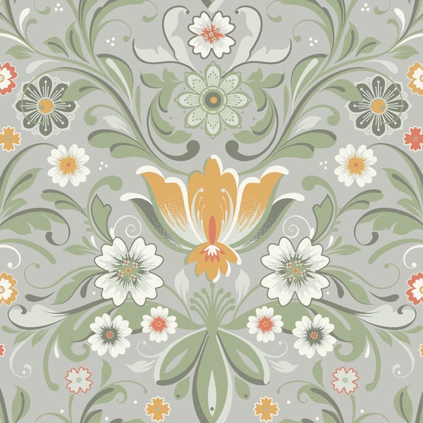 Galerie Wallpaper Product code: S24113 - Sommarang 2 Wallpaper Collection - Beige, yellow Colours -  