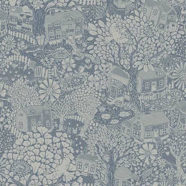 Galerie Wallpaper Product code: S63005 - Sommarang 2 Wallpaper Collection - Blue Colours -  