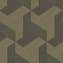 Galerie Wallcoverings Product Code 27509 - Synergy Wallpaper Collection - Bronze Brown Colours - Geometric Design