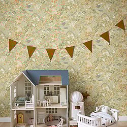 Galerie Wallcoverings Product Code 29030 - Resan Wallpaper Collection - Yellow Colours - Tåget Design