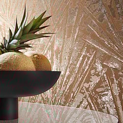 Galerie Wallcoverings Product Code: 91937 - Energy Wallpaper Collection Galerie Wallcoverings Product Code 91937 - Energy Wallpaper Collection - Red, Gold Colours - Fan Palm Design