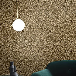 Galerie Wallcoverings Product Code: 91949 - Energy Wallpaper Collection Galerie Wallcoverings Product Code 91949 - Energy Wallpaper Collection - Gold Colours - Leaves Design