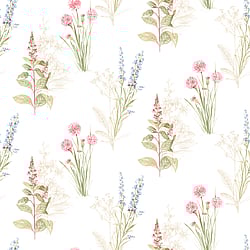Galerie Wallcoverings Product Code: AB42445 - Abby Rose 4 Wallpaper Collection Galerie Wallcoverings Product Code AB42445 - Abby Rose 4 Wallpaper Collection - Cream Blue Pink Colours - Flora Design