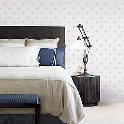 Galerie Wallcoverings Product Code: G23103 - Deauville 2 Wallpaper Collection Galerie Wallcoverings Product Code G23103 - Deauville 2 Wallpaper Collection - Beige White Colours - Deauville Star Design