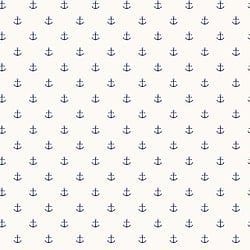 Galerie Wallcoverings Product Code: G23353 - Deauville 2 Wallpaper Collection Galerie Wallcoverings Product Code G23353 - Deauville 2 Wallpaper Collection - Navy Blue White Colours - Small Anchors Design
