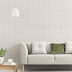 Galerie Wallcoverings Product Code: G56649 - Small Prints Wallpaper Collection Galerie Wallcoverings Product Code G56649 - Small Prints Wallpaper Collection - Pink Green Cream Colours - Pink, green Design
