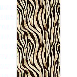 Galerie Wallcoverings Product Code WH45200M - Welcome Home Murals Wallpaper Collection - Beige, Brown, Black Colours - Exotic Wild Zebra Stripes Design