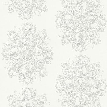 Galerie Wallcoverings Product Code 10154-31 - ELLE Decoration Wallpaper Collection - Cream Light Silver Colours -  